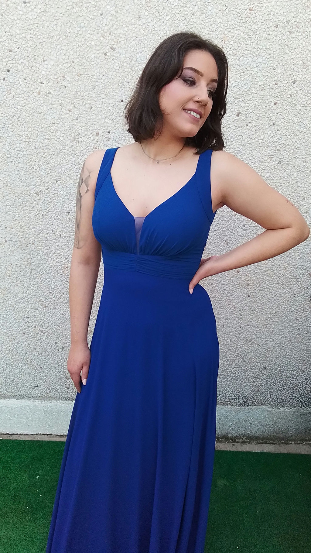 Vestido Fayna azulón image 1