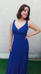 Vestido Fayna azulón image 1