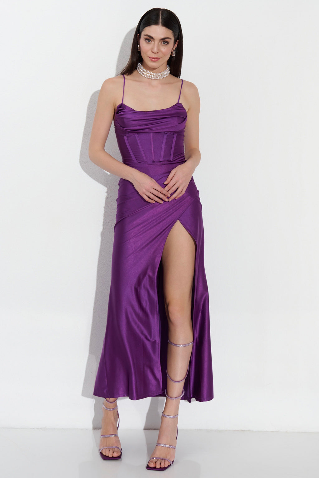 Vestido largo Adrianna