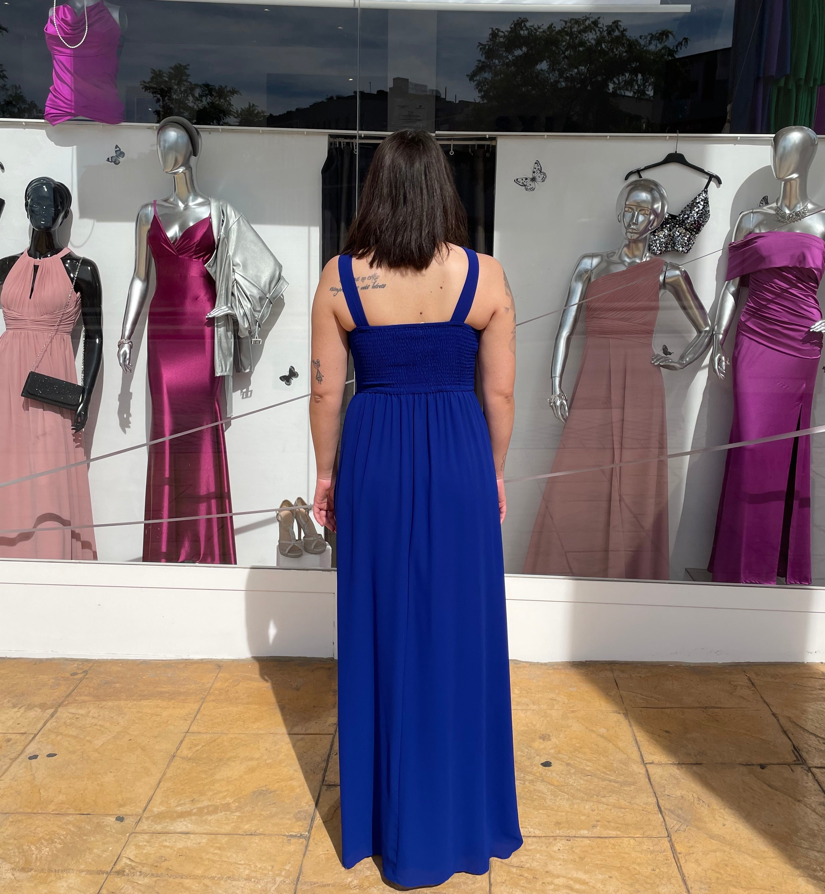 Vestido  Enma abierto Azulón  image 7