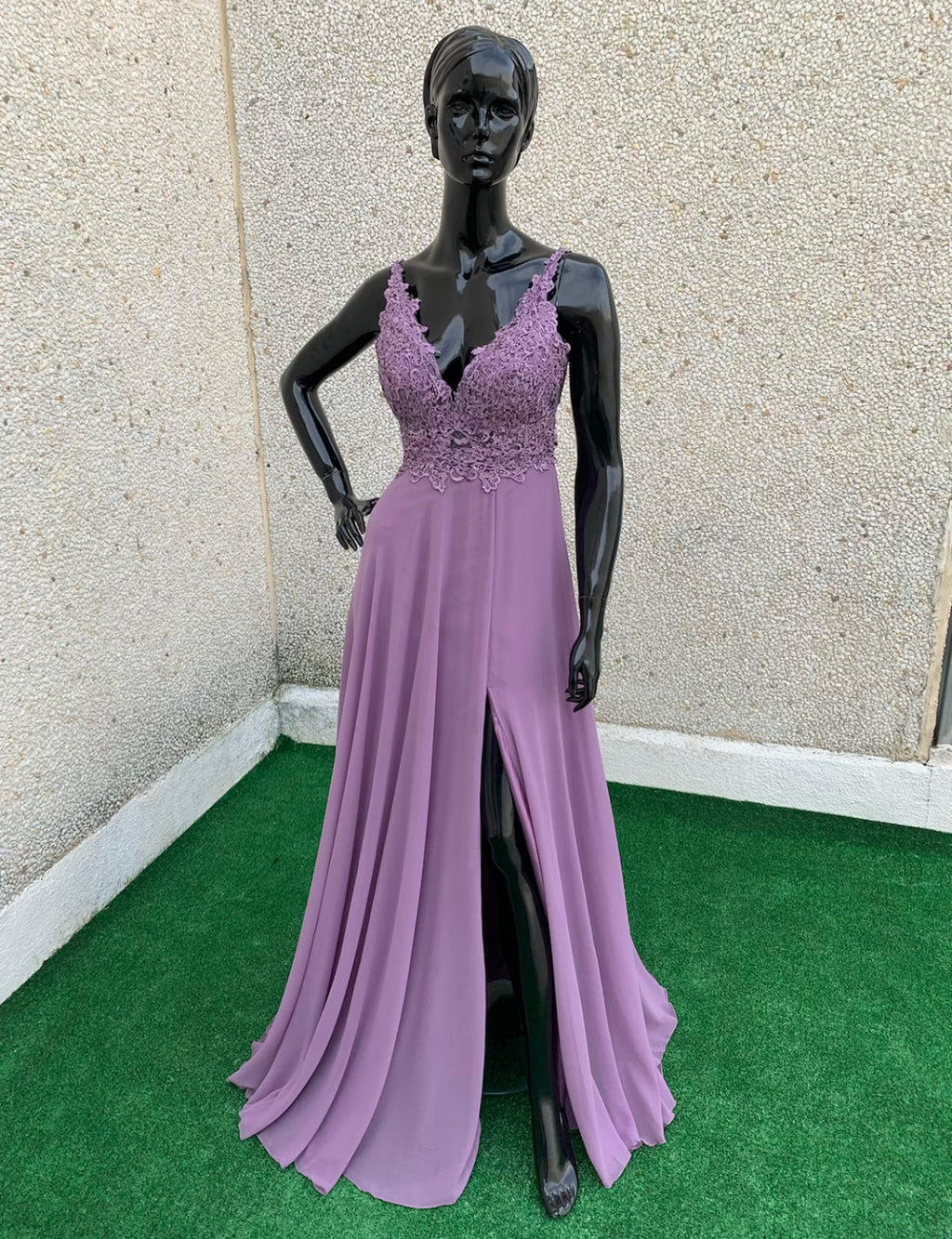 Vestido largo Eda blanco novia