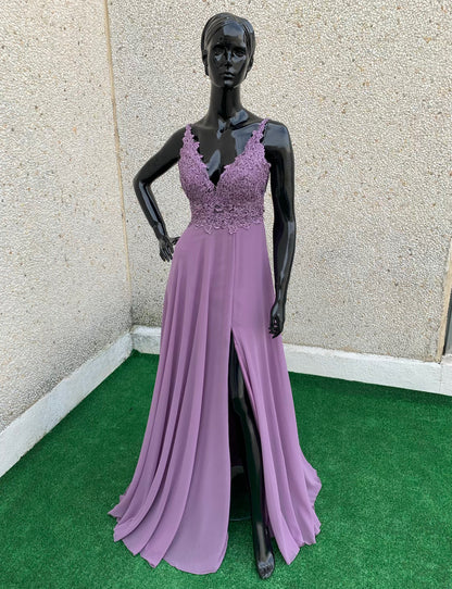 Vestido largo Eda blanco novia