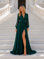 Vestido largo Kiah Botella