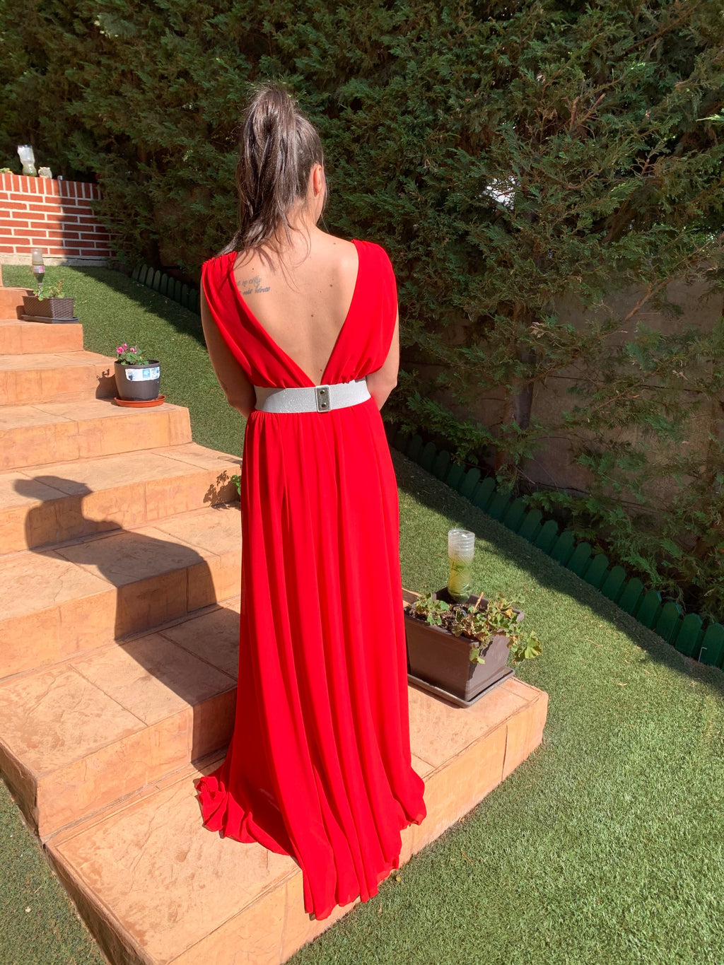 Vestido Rose Rojo image 5