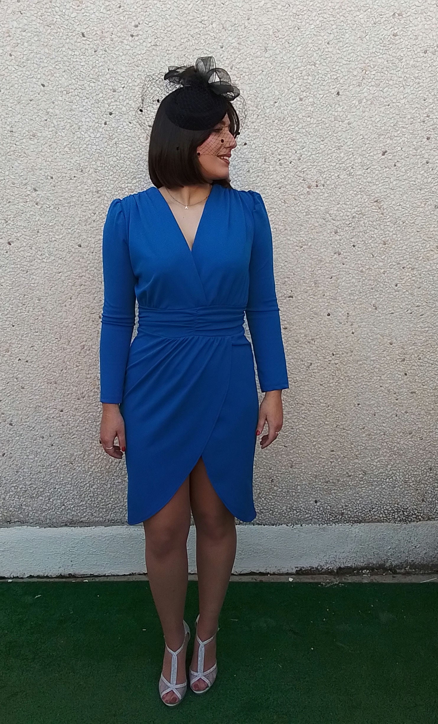 Vestido corto Xena Azulón image 5