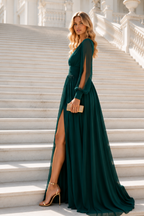 Vestido largo Kiah Botella