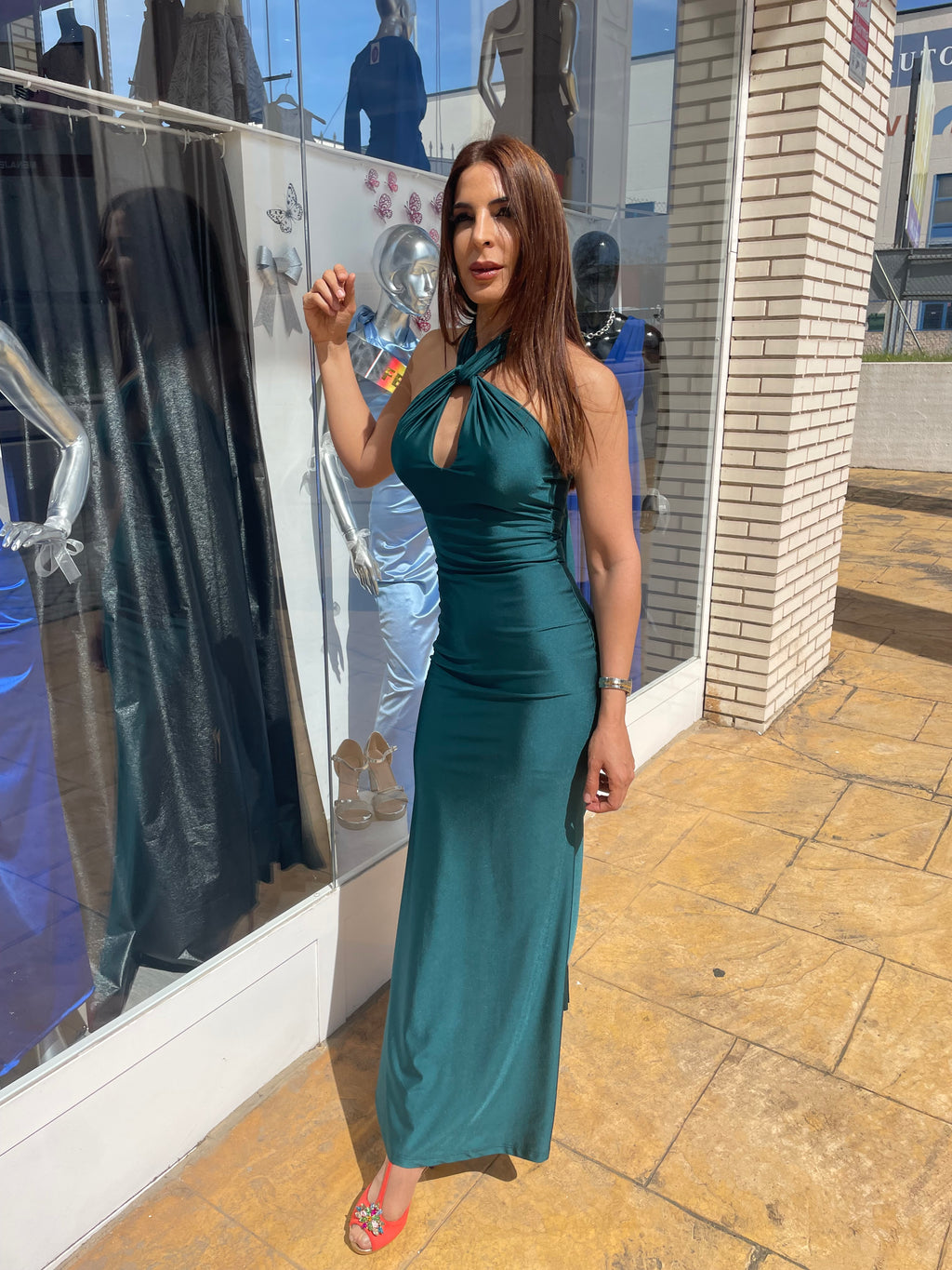 Fire long dress in various colors