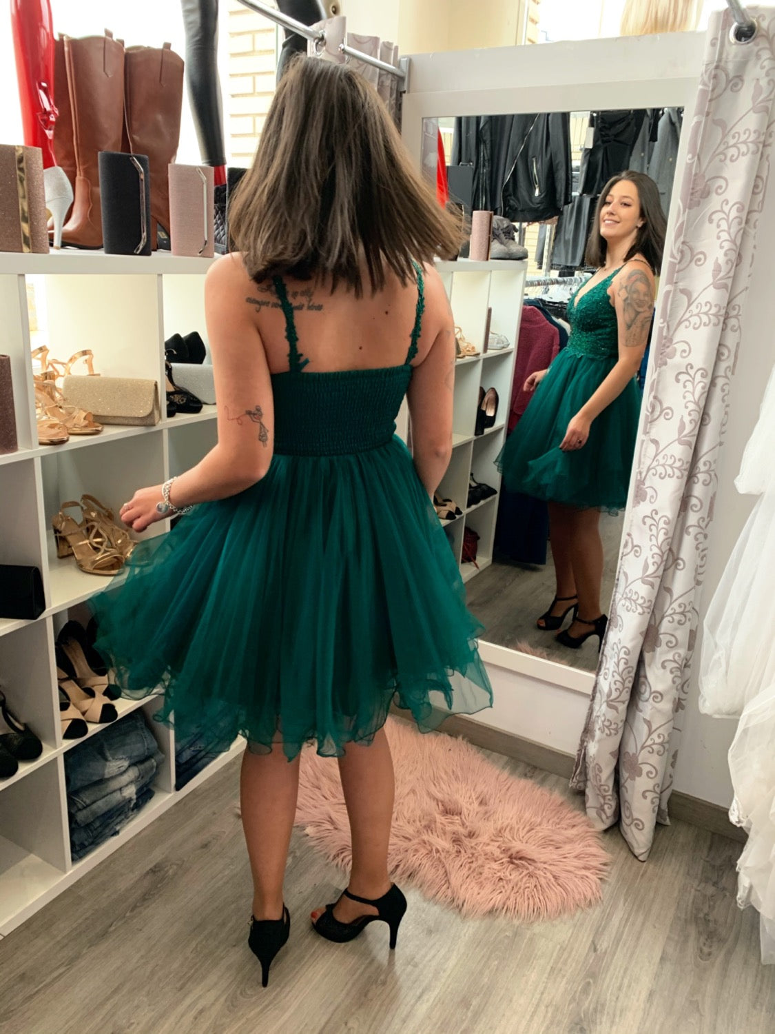 Vestido corto Lluvia image 3