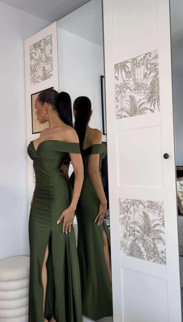 Vestido Largo sirena Lúa licra image 11