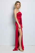 Vestido largo Dafne Rojo