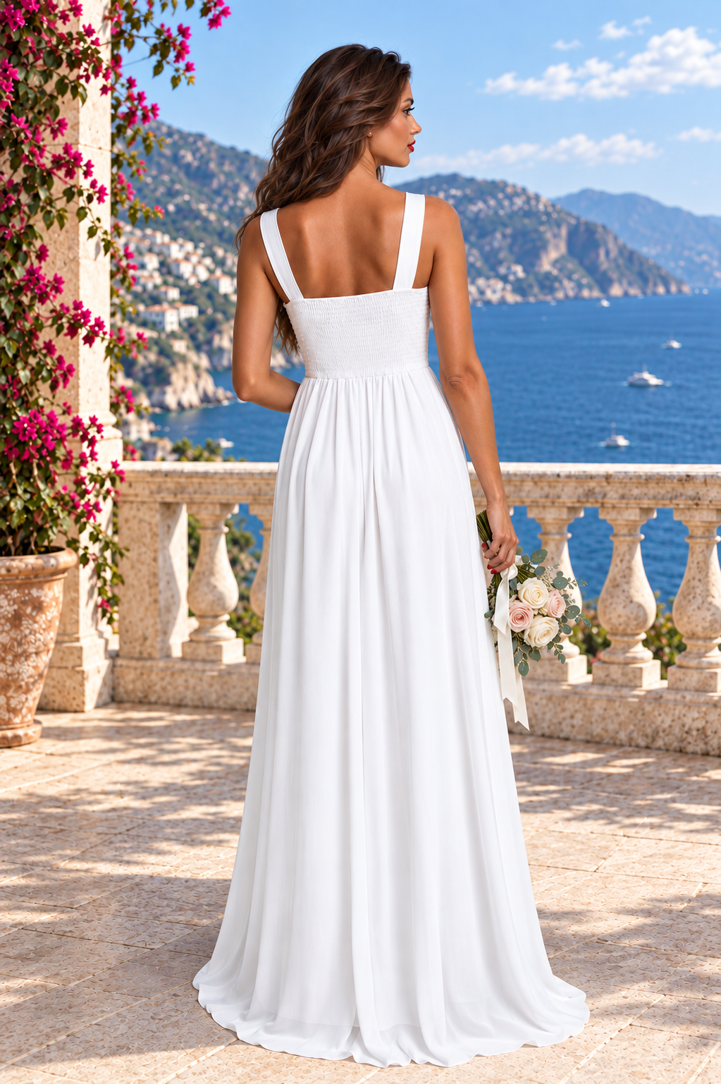 Vestido novia Enma blanco