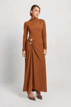 Vestido midi largo Elsa Teja