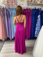 Vestido largo suhaila buganvilla