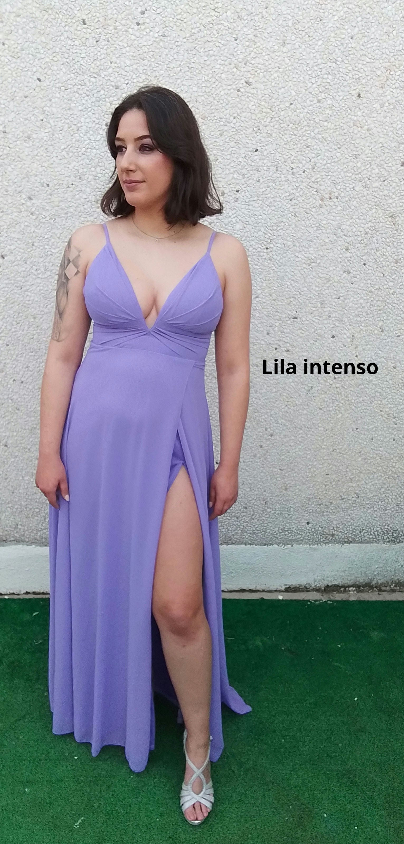 Vestido Yaiza lila image 11