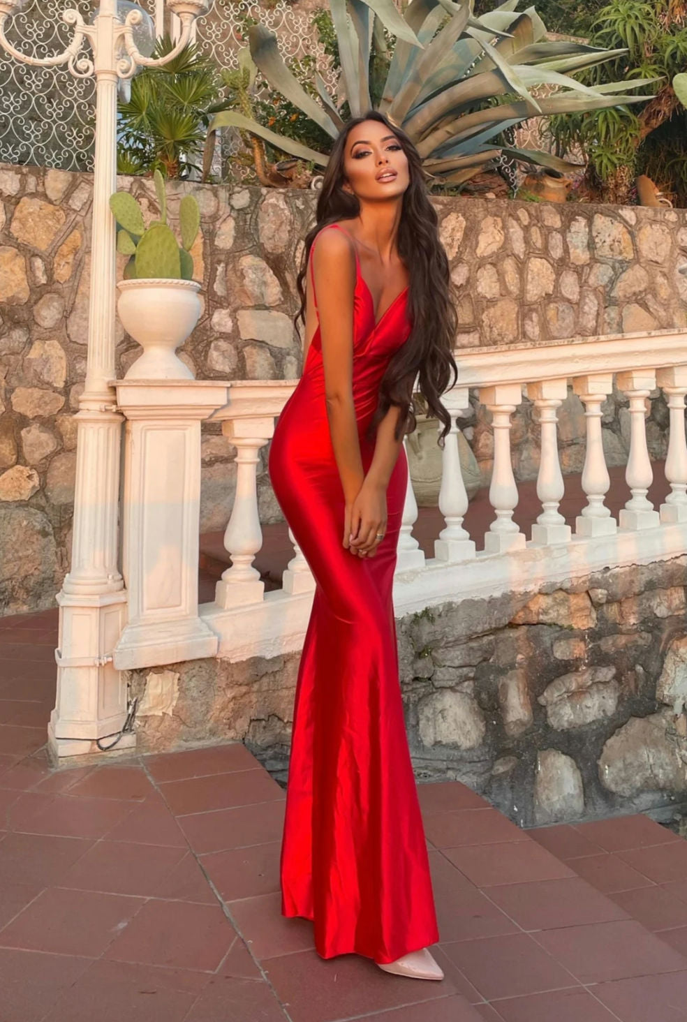Vestido largo Khloé Azulòn image 5