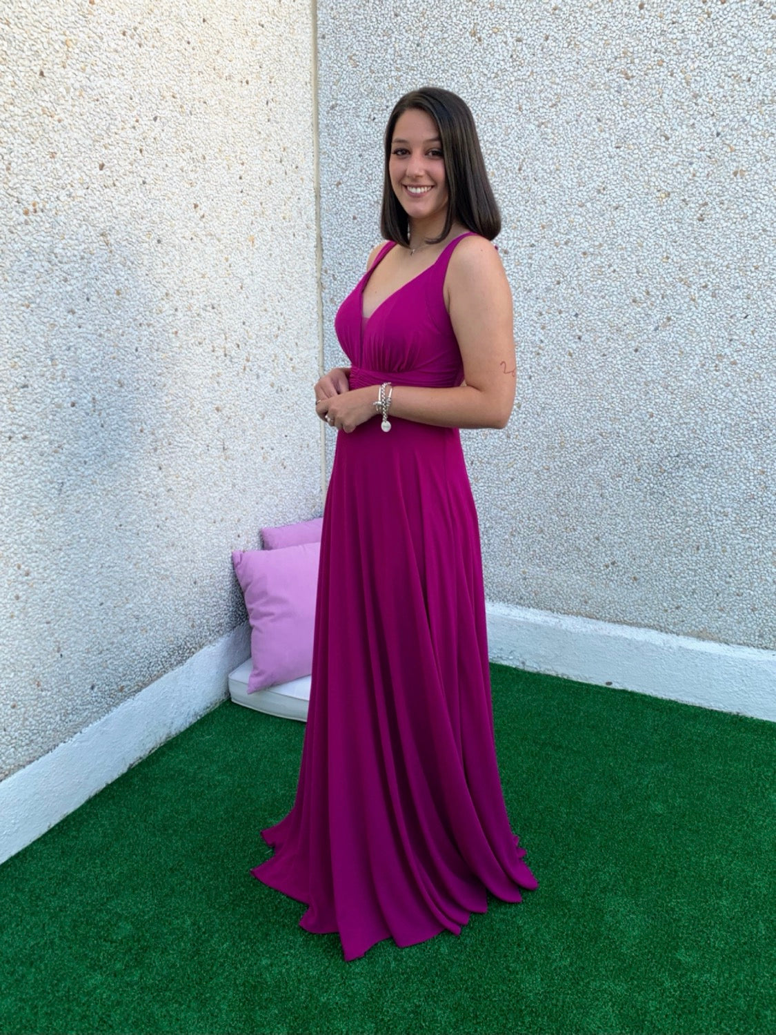 Vestido Fayna Buganvilla  image 0