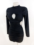 Vestido corto canalé Ballerina image 8