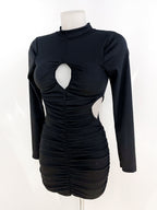 Vestido corto canalé Ballerina image 8