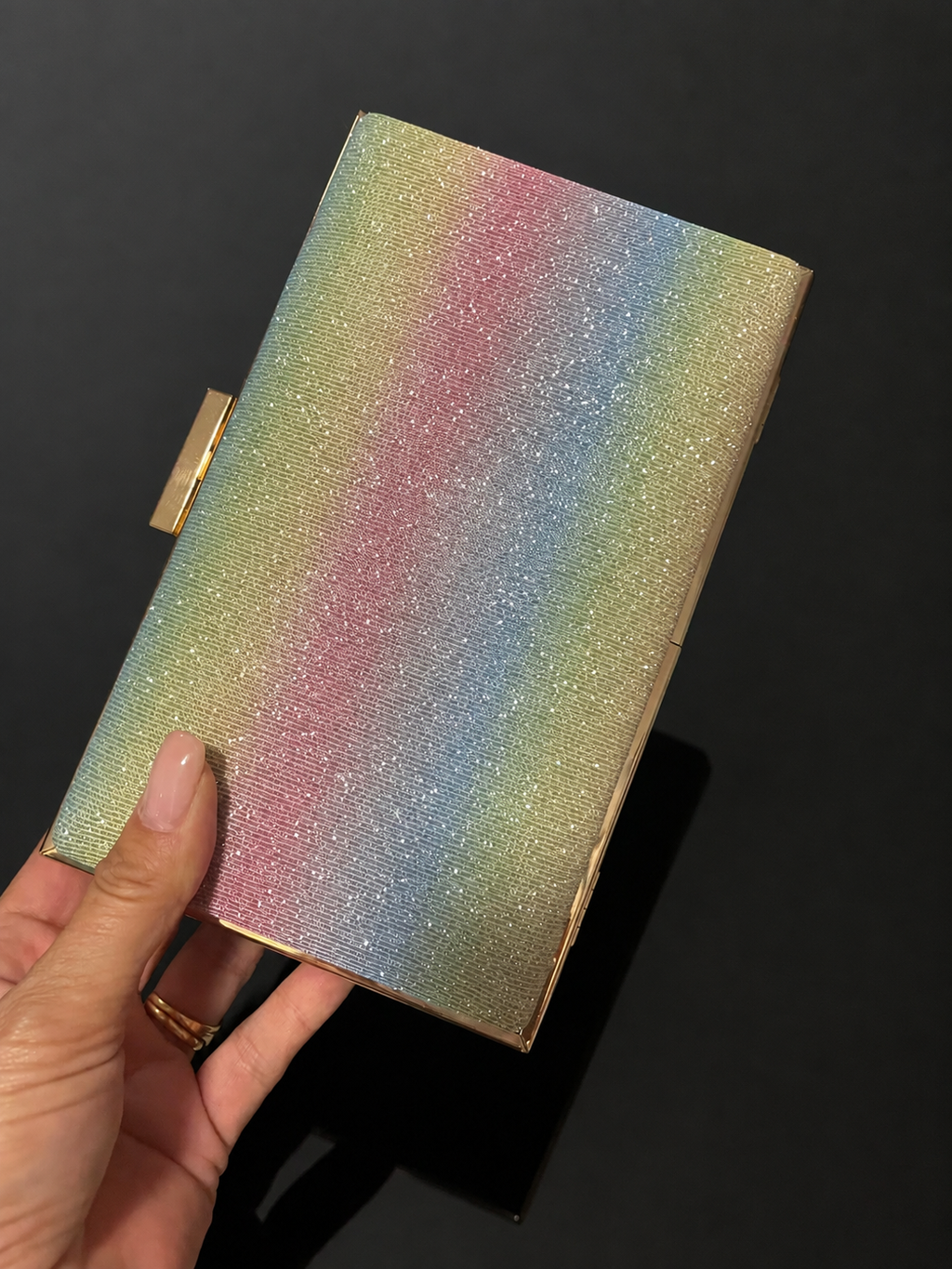 Bolso clutch multicolor