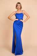 Vestido largo Kylie Azulón