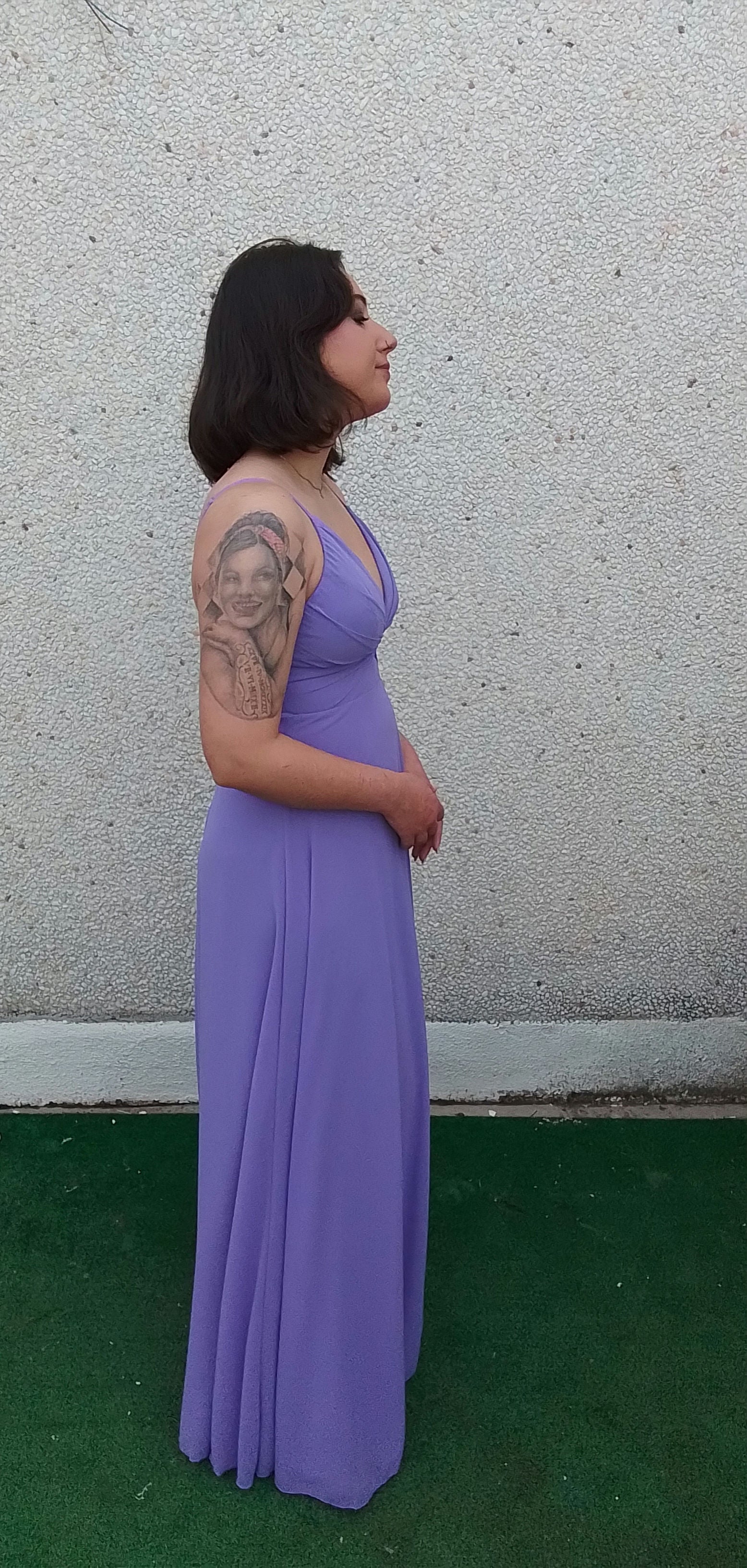 Vestido Yaiza lila image 13