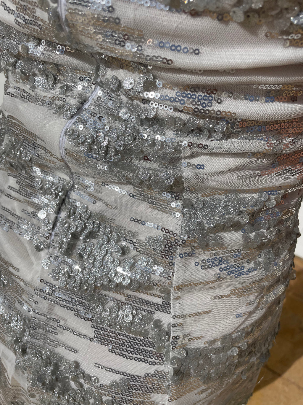 Vestido corto cristal image 6
