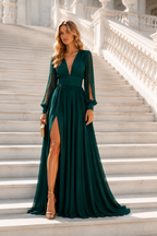 Vestido largo Kiah Botella