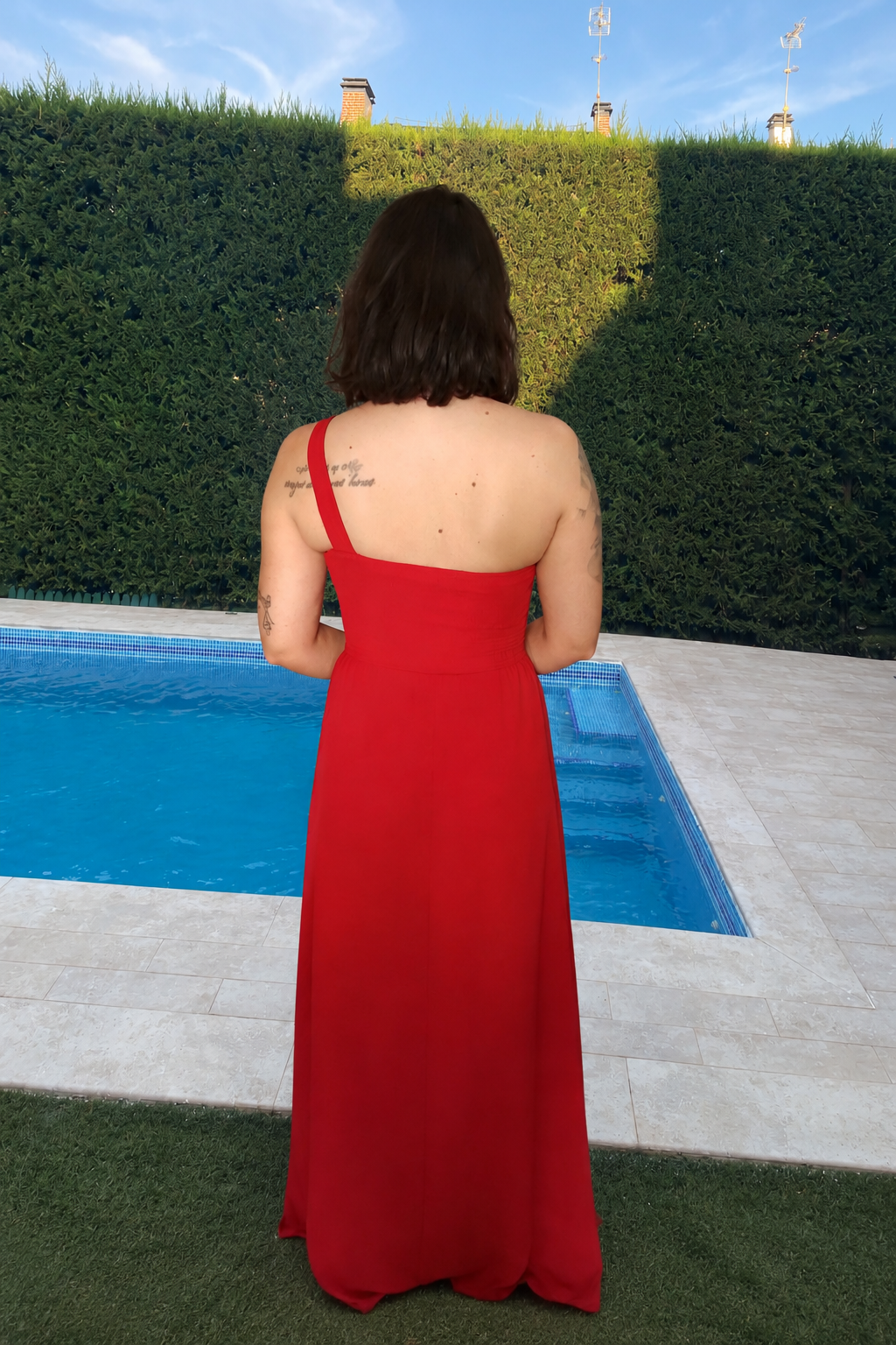 Ithaisa Air red dress