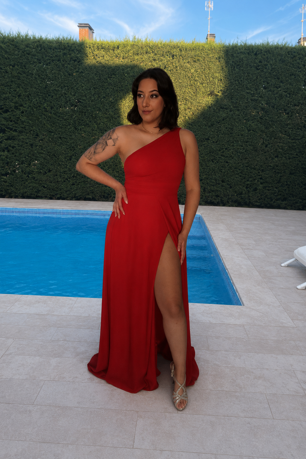 Ithaisa Air red dress