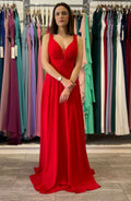 Vestido Fayna rojo image 4