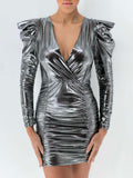 Vestido corto Lovely gris image 0