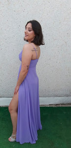 Vestido Yaiza lila intenso image 4