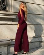 Mono largo Davinia Burdeos