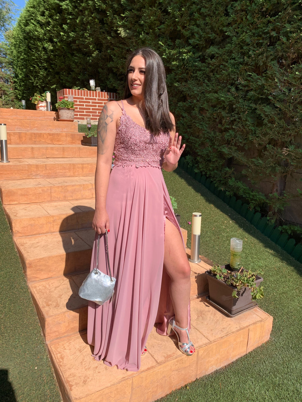 Vestido Ivanna rosa image 4