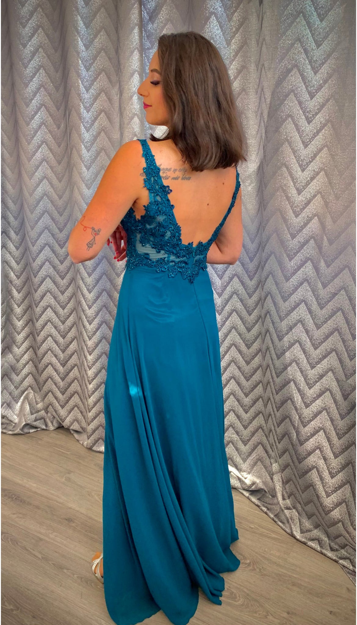 Vestido largo Eda blanco novia