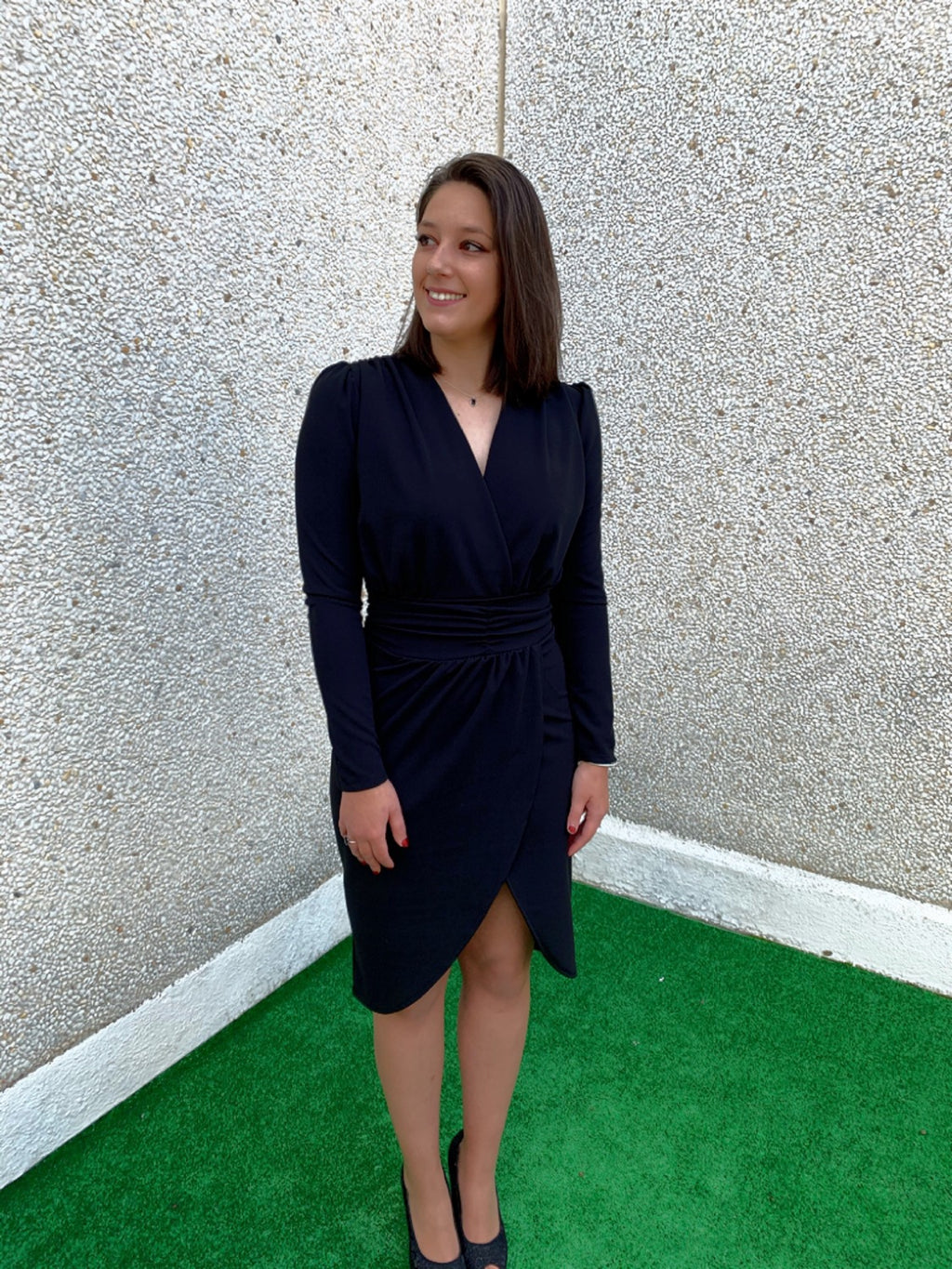Vestido midi Xena verde image 7