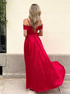 Vestido largo Ico Rojo