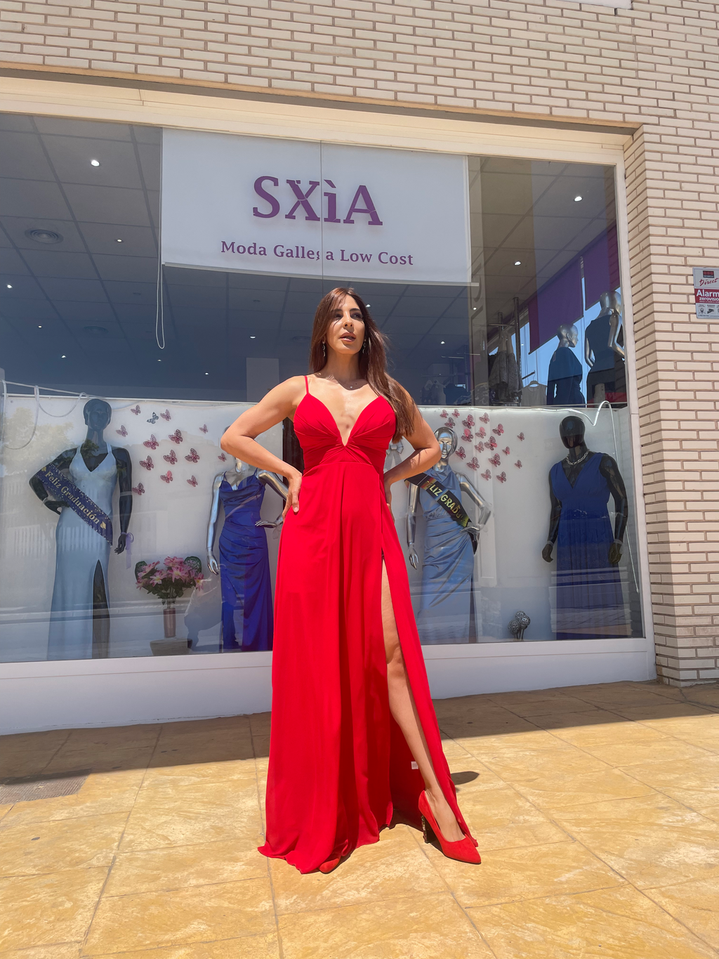 Vestido Yaiza Rojo image 4