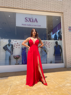 Vestido Yaiza Rojo image 4