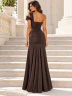 Vestido largo Fiama Chocolate