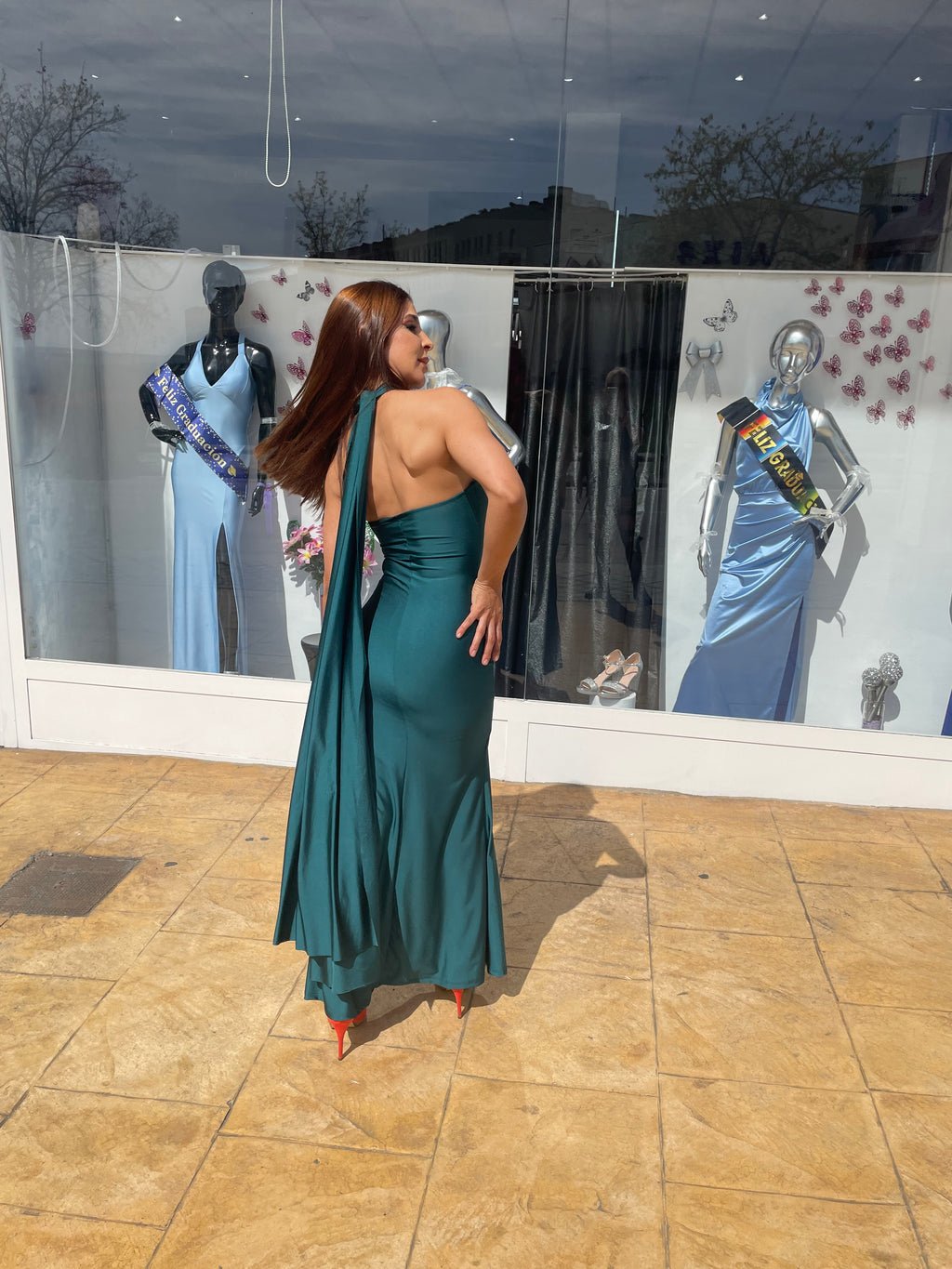 Fire long dress in various colors