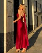 Vestido largo Fire Rojo