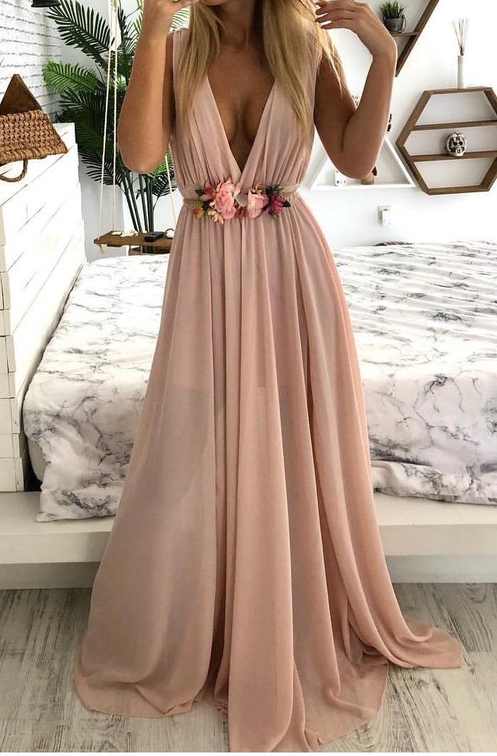 Vestido Rose berenjena image 1