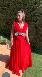 Vestido Rose Rojo image 3