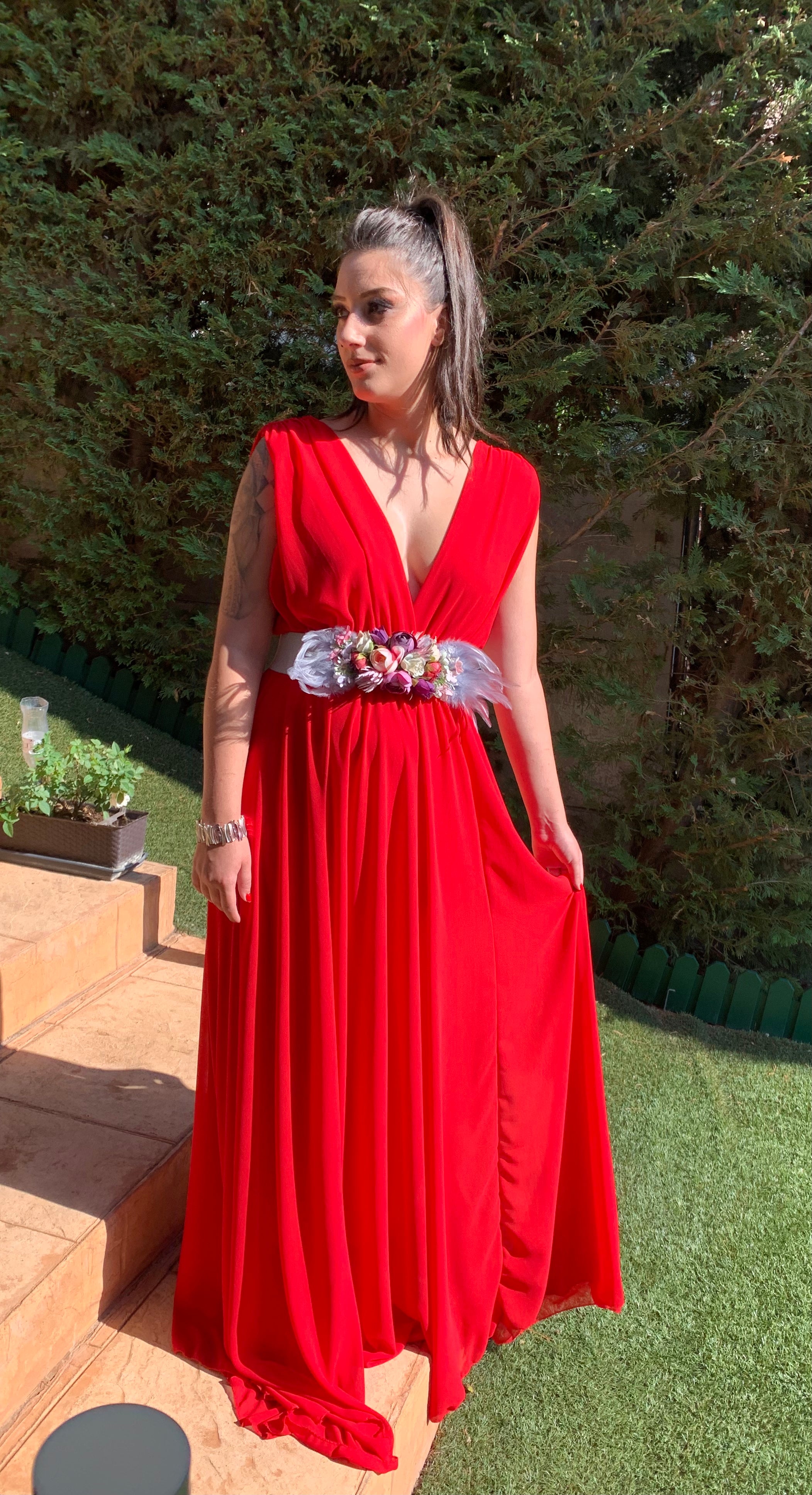 Vestido Rose Rojo image 3