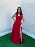 Vestido Sabela cereza image 0