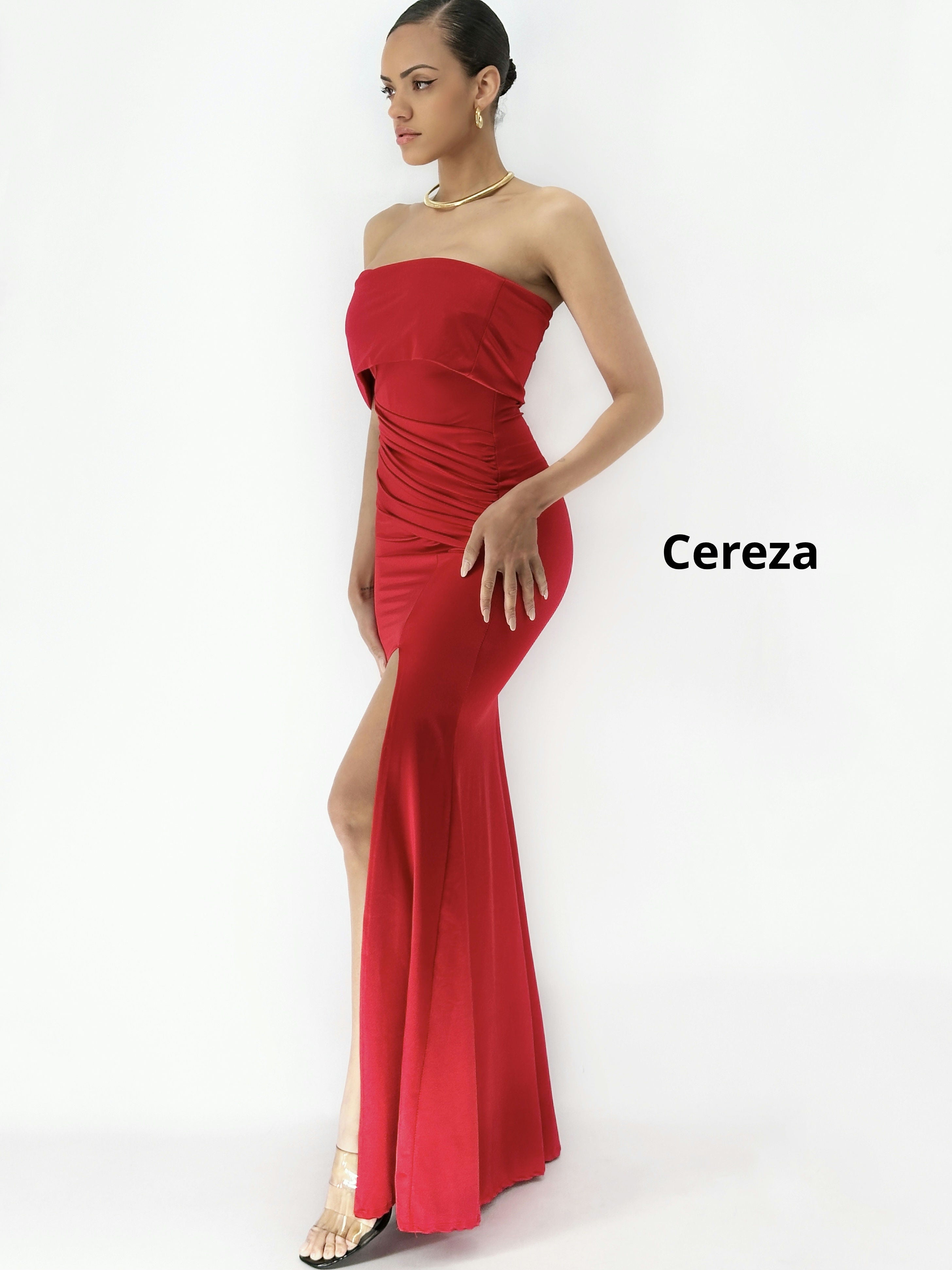 Vestido largo Yanira +colores image 13