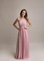 Vestido Idaira rosa image 0
