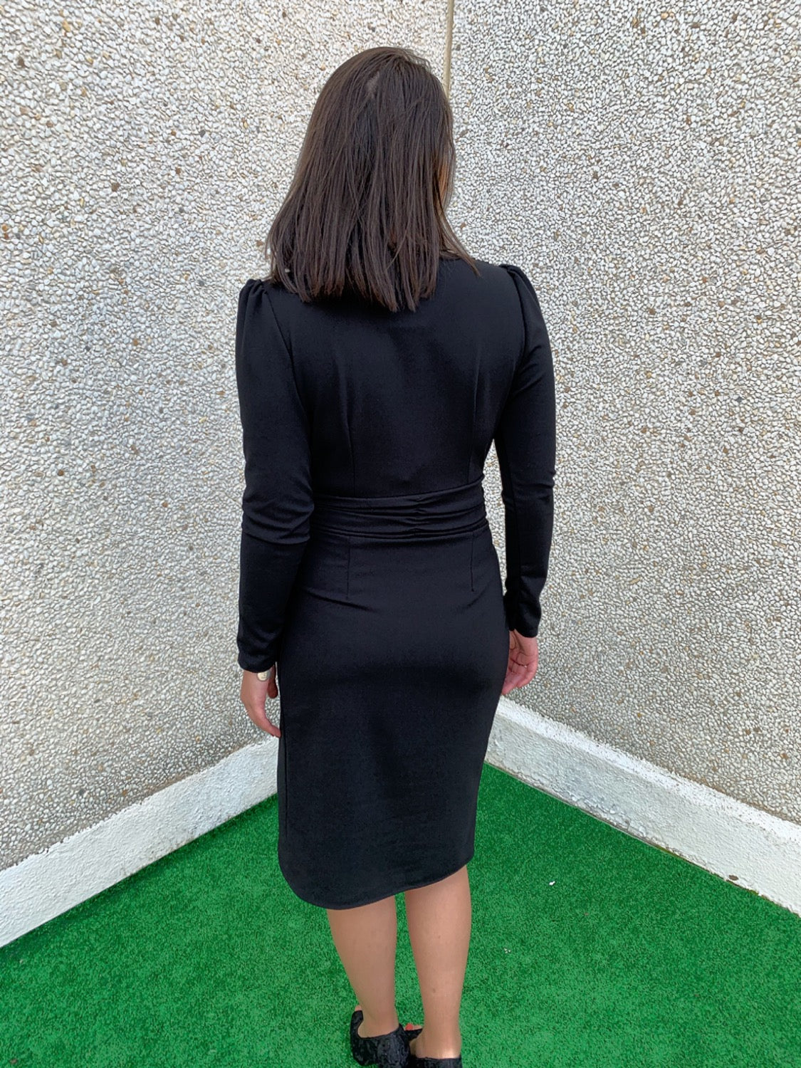 Vestido midi Xena verde image 8