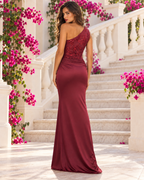 Vestido largo Paris Burdeos